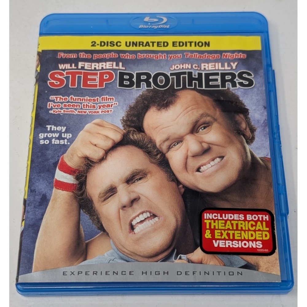 Step‎ Brothers (2-Disc Unrated Edition) [Blu-ray] DVDs